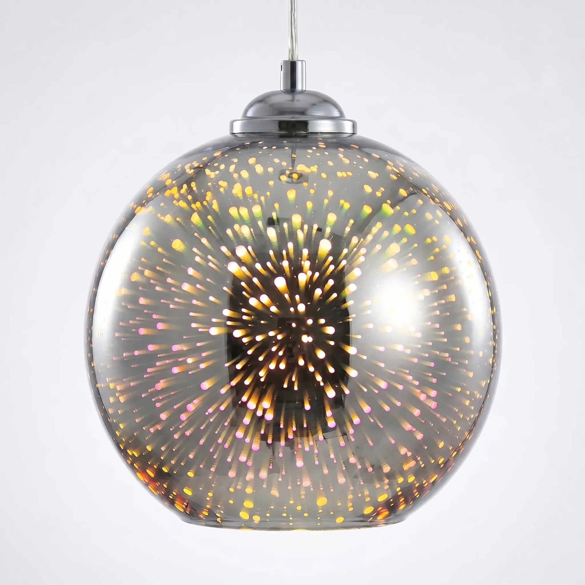 3D fireworks Effect Globe Pendant Lamp -  Pyrova