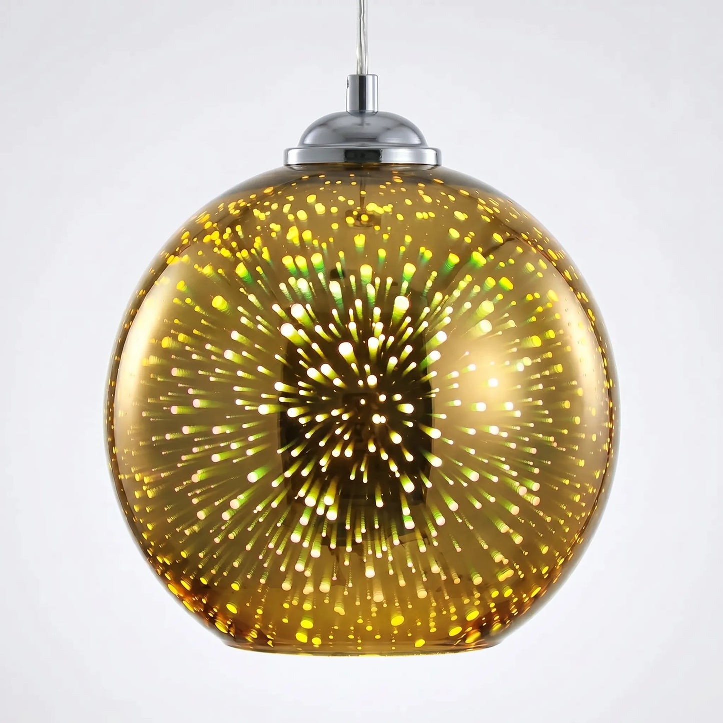 3D fireworks Effect Globe Pendant Lamp -  Pyrova