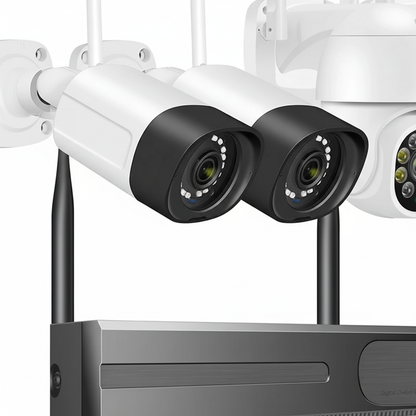 3MP Bullet Und PTZ Kameraset - Surveilix