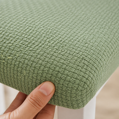 Waterproof Stretch Woven Chair Covers, Slip-Resistant Jacquard Polyester 4