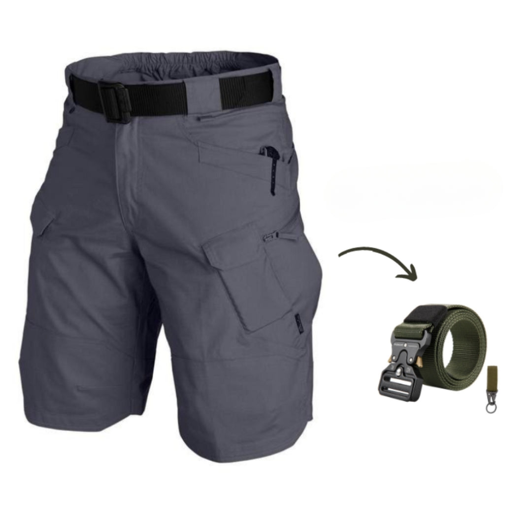 Herren Cargo-Shorts mit 7 Taschen & Gratis Gürtel – Taro