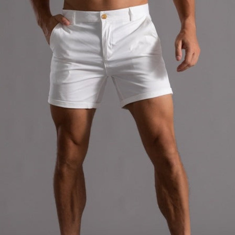 Modische Slim-Fit Chino-Shorts für Herren – Emil