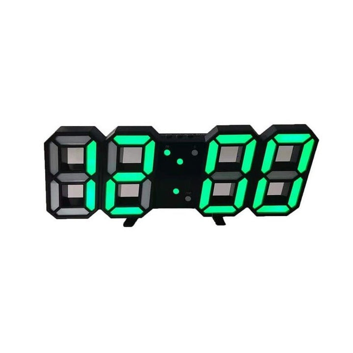 3D LED Wanduhr mit Dimmbarem Licht – Timora