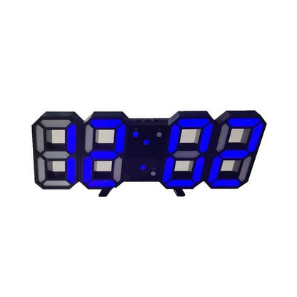 3D LED Wanduhr mit Dimmbarem Licht – Timora