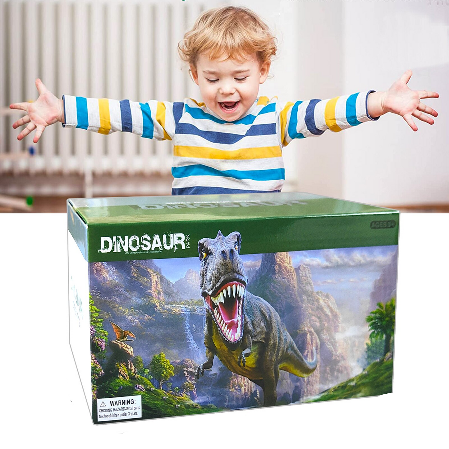 Eisenbahn-Spielset – DinoTrack