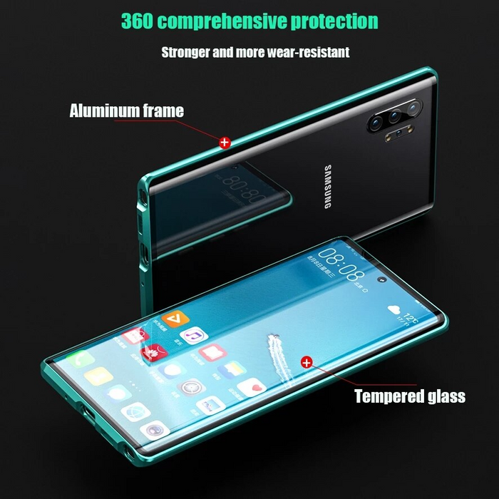 Magnetische Glazen Samsung Hoes – Fortiq