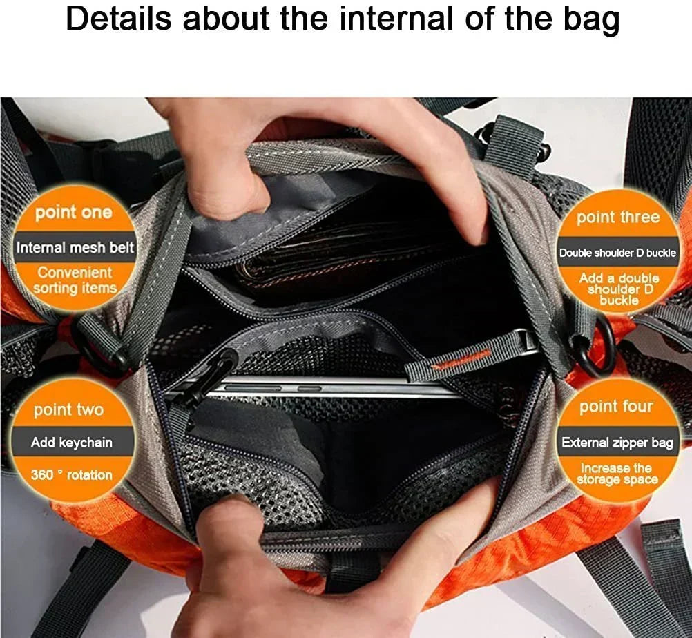 Ultraleichte wasserdichte Outdoor-Gürteltasche – Travon