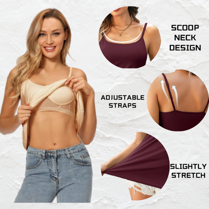 Comfort Top mit Eingebautem BH – Lina