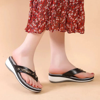 Orthopädische Damenpantoffeln mit weicher Sohle – Solelite