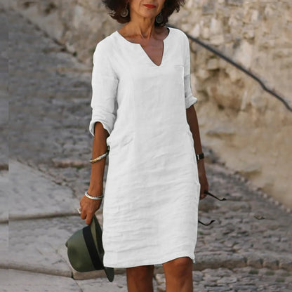 Stilvolles lässiges Sommerkleid – Isalie