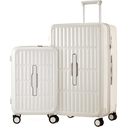 Flughafen-zugelassenes 55 cm Handgepäck mit 3:7-Aufteilung und dreiteiliger PC-Hartschale