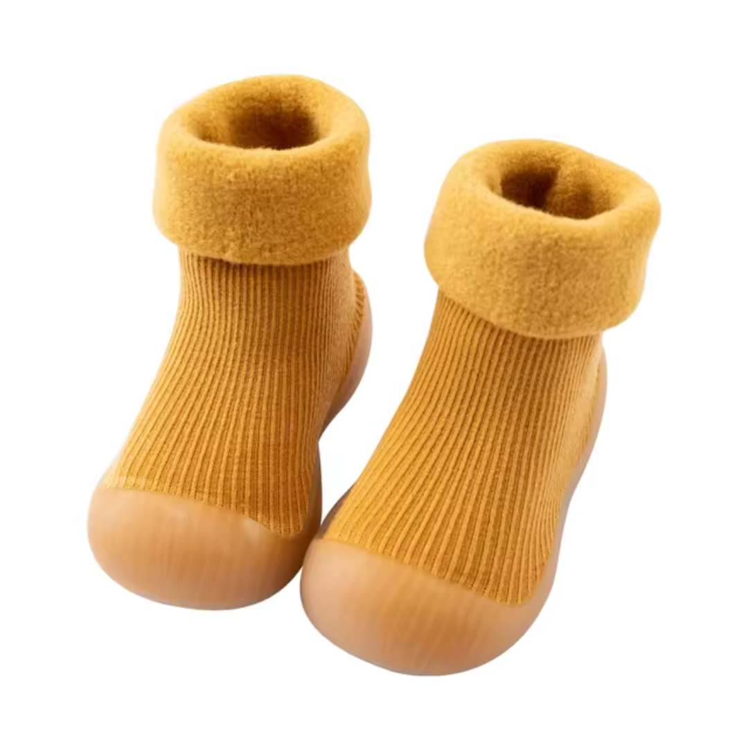 SnugSteps – Bequeme Herbst-Barfuß-Socken für Kinder