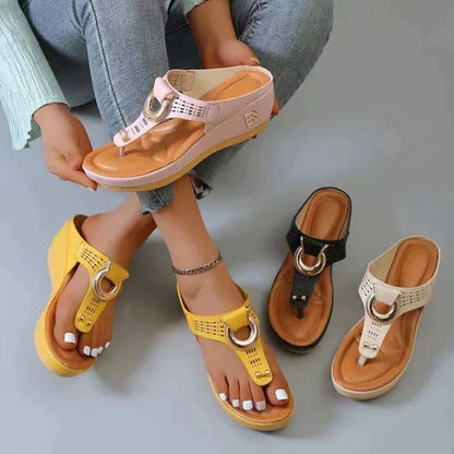 Bequeme Damensandalen mit stützender Passform – Talia