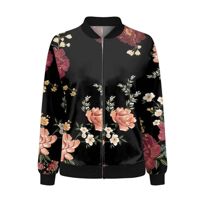 Damen-Sommermantel mit feinem Blumenmuster – Fiora