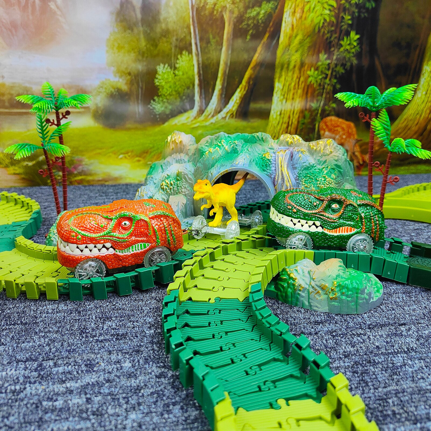 Eisenbahn-Spielset – DinoTrack
