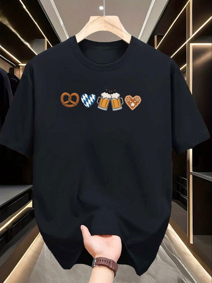 Herren Grafik T-Shirt aus 100% Baumwolle – Franz Oktoberfest 2026