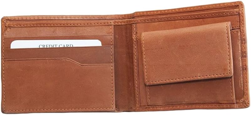 Leder Aboriginal Geldbörse mit Känguru-Design und Geschenkbox – Yarindi
