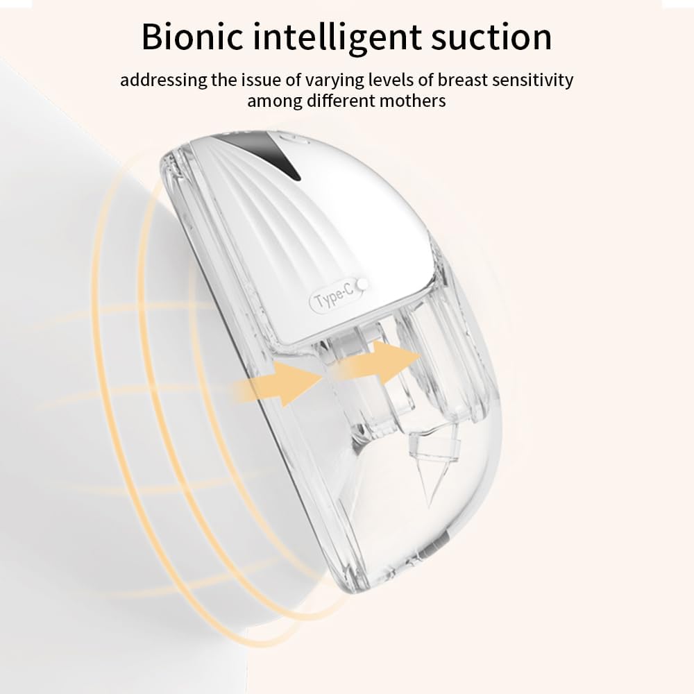 Tragbare elektrische Brustpumpe mit LED-Display – Mirava
