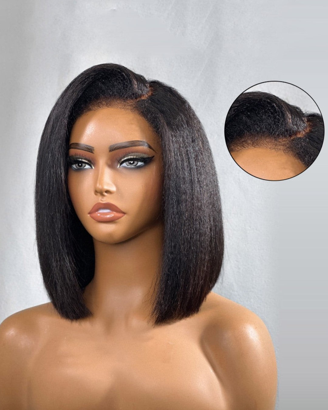 HD Spitze-Perücke 5x5 Kinky Straight – Zamira