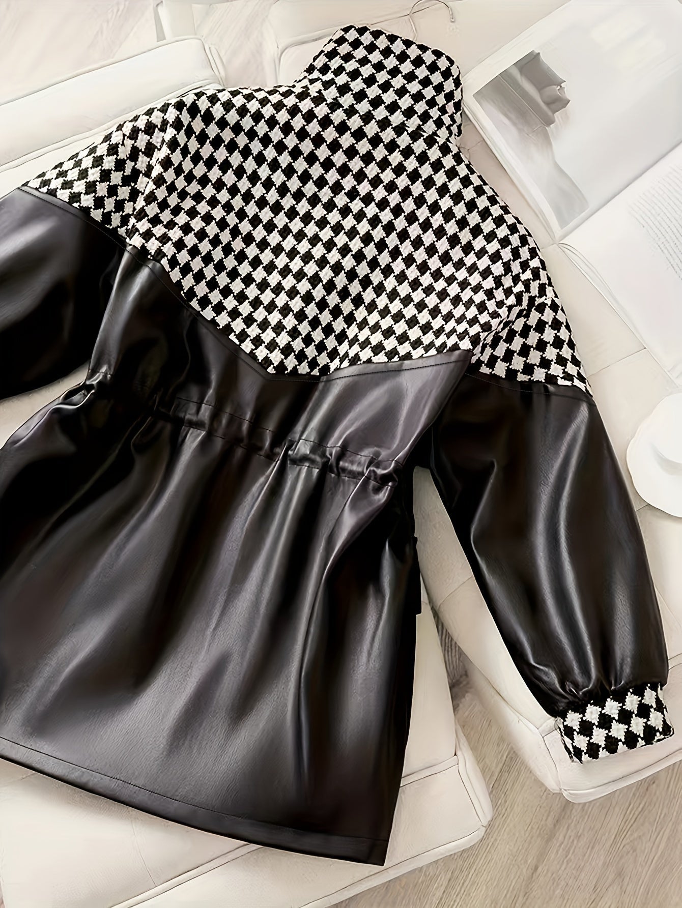 Damen Plüschjacke für Herbst & Winter – Maribel