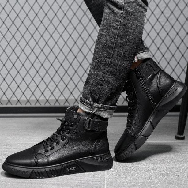 Stilvolle Herrenlederschuhe – Rafael