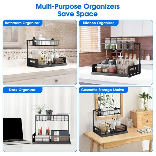 2-stufiger Unter-Sink-Schubladenorganisator – Arlo