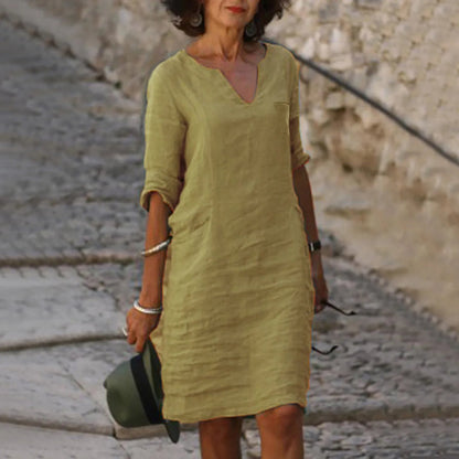 Stilvolles lässiges Sommerkleid – Isalie