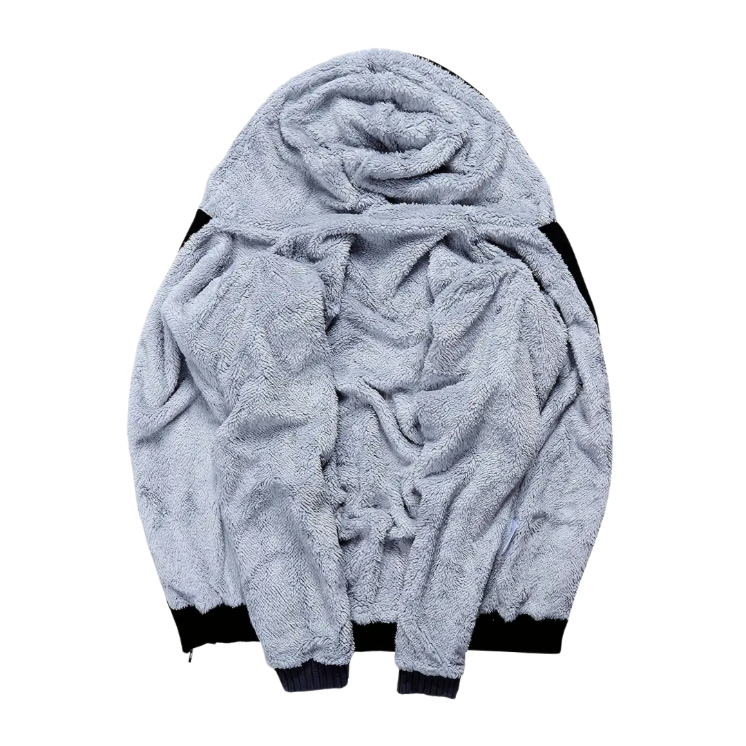 Herren Hoodie gefüttert mit Sherpa-Fleece – Niels