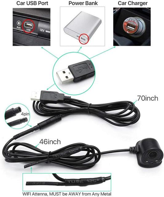 Drahtlose Auto-Rückfahrkamera – RoadMate