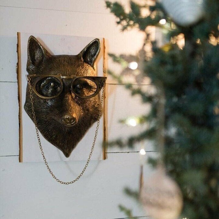 Verspielte Tierkopf Wanddekoration - WallCritters