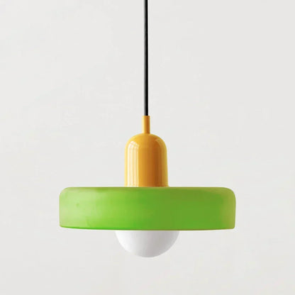 Bauhaus Stained Glass Pendant Lamp 8
