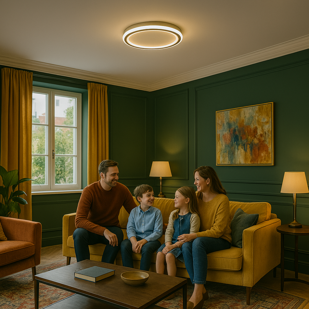 NordGlow | Dimmbarer LED-Deckenstrahler im Skandi-Stil