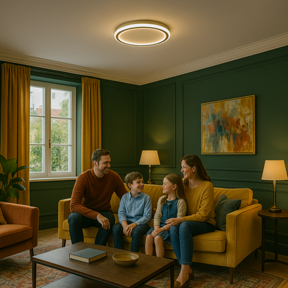 NordGlow | Dimmbarer LED-Deckenstrahler im Skandi-Stil