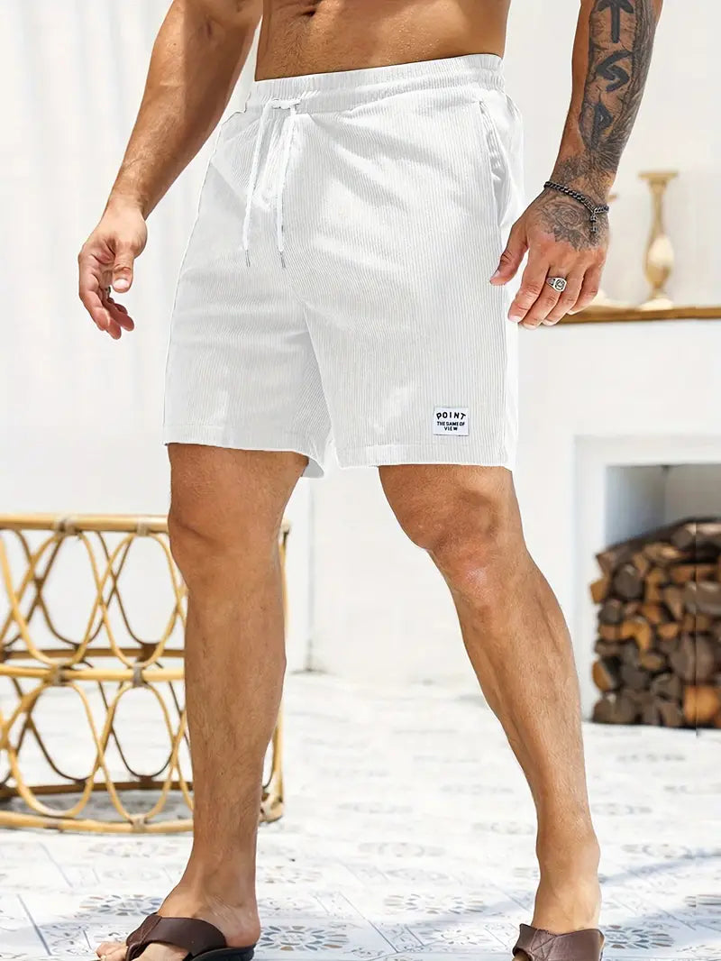 Sommerliche Herren-Badehose mit verstellbarem Bund – Jens