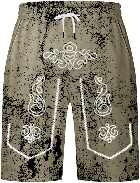 Herren-Shorts mit Used-Look & Oktoberfest-Print – SeppShorts Oktoberfest 2026