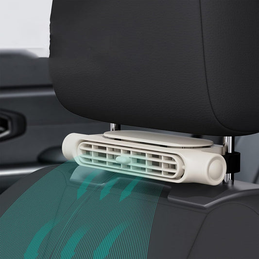 3 Geschwindigkeiten USB Auto Kühlventilator & Kopfstützenhalter – AutoBreeze