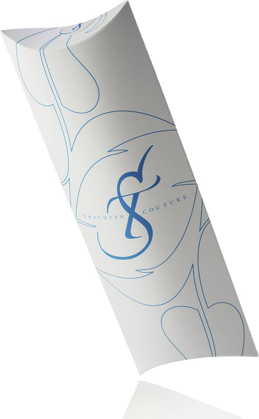 Edelweiß Herzcollier mit Strass – WiesnNacht Oktoberfest 2026