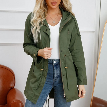 Leichte & Stylische Damen Sommerjacke mit langer Passform – Amira