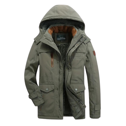 Herren Outdoorjacke gefüttert | Wasserdicht & winddicht – Kaspar