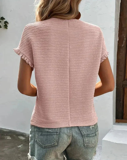 Damen-T-Shirt aus weichem Stoff – Élodie