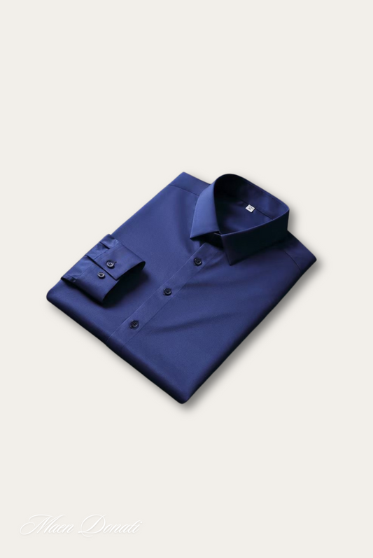 Stilvolles Satin Herrenhemd – Dario