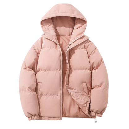 Wattierte Herren Pufferjacke mit Kapuze – Elias
