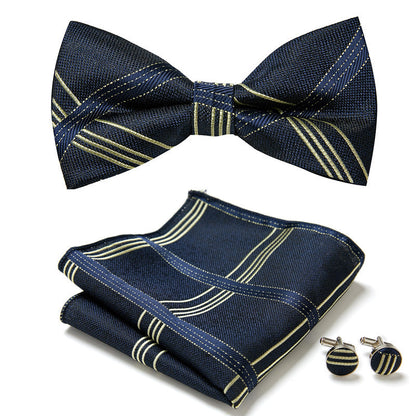 Fliegen-Set mit Blumenmuster – StitchMode (1+1 GRATIS)