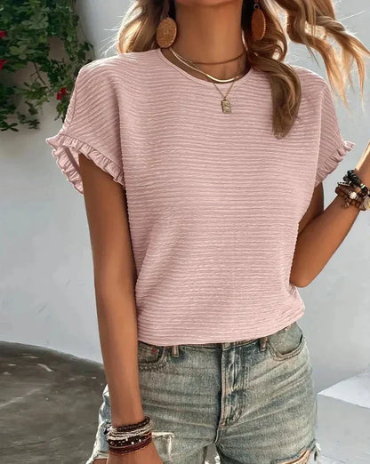 Damen-T-Shirt aus weichem Stoff – Élodie