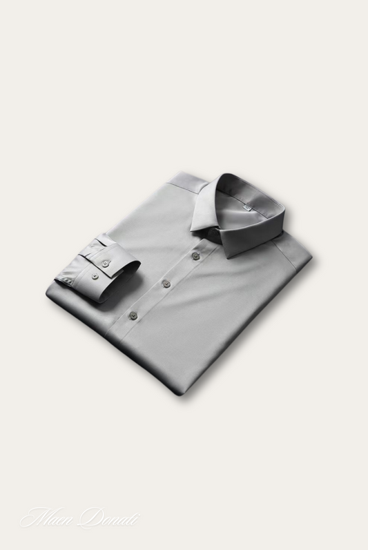 Stilvolles Satin Herrenhemd – Dario