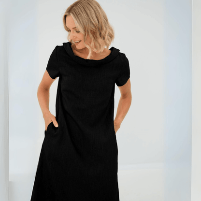 Damen-Leinen-Sommerkleid – Lotte