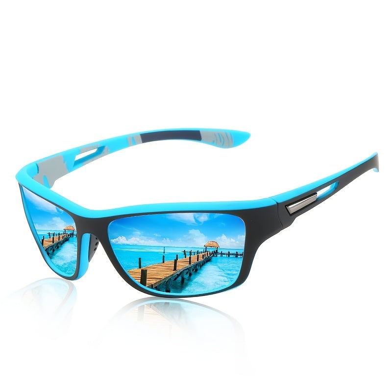 Sportliche Herren Sonnenbrille mit Polarisierten Gläsern & UV400 Schutz – Vayron