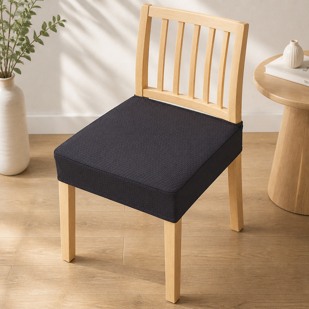 Waterproof Stretch Woven Chair Covers, Slip-Resistant Jacquard Polyester 10