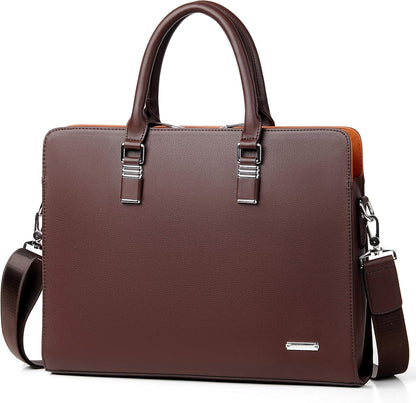 Echte Leder Multi-Fach Geschäfts-Laptoptasche für Profis