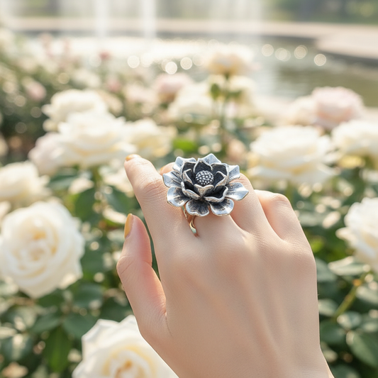 925er Silberring - SilverBlossom 